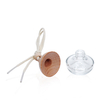 5ml Hanging Car Glass Perfume Bottle with Wooden Cap