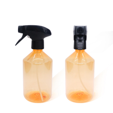 500ml Clear Orange Bottle with All Plastic Trigger Sprayer