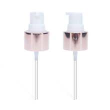 24 410 Rose Gold Aluminum Cream Pump