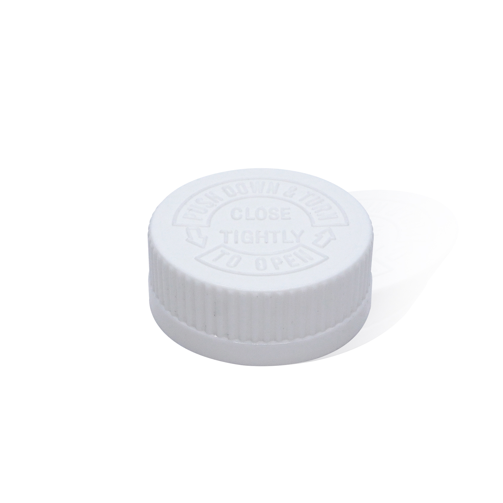 38 410 White Screw Cap Childproof Cap