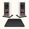 Silicone Refrigerator Mat Prevent Water Leakage Black Under Refrigerator Mat Mini Fridge Silicone Mat