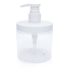 28mm Removable Lotion Pump with 500ml PET Plastic Bottle Cream Jar