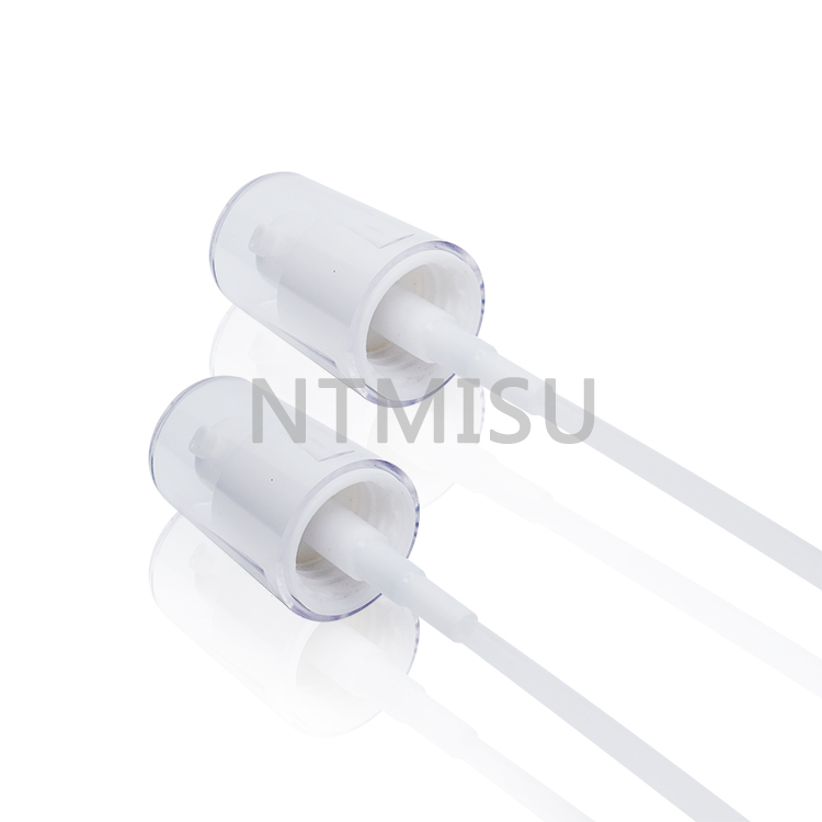 Plastic White Cream Pump Dispenser Treatment Pump Cosmetics Package
