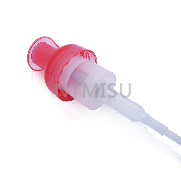 40mm Red foam pump sprayer for bottle
