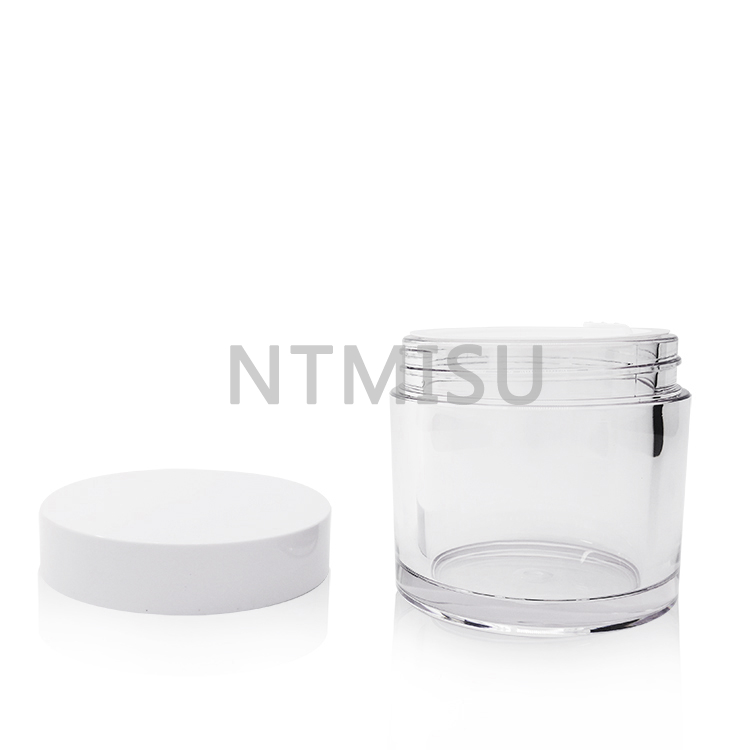 PETG White Transparent Cream Jar Face Cream Jar