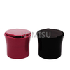 24 410 PP Black And Burgundy Non Spill Bottle Caps For Cosmetic