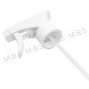 28 410 White Ribbed Plastic Square Trigger Sprayer