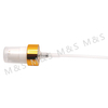  22 400 Shiny Gold Aluminum Cream Pump for bottle