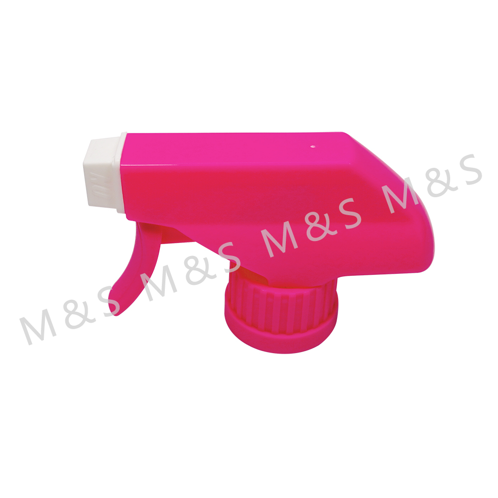 28 410 Rose Red Plastic Hand Cleaning Foam Trigger Sprayer for Kitchen Cleaning