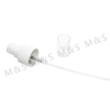 24 410 White Plastic Fine Mist Sprayer with Dustcap for Cosmetic Bottle
