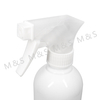 28mm White and Transparent Ribbed Plastic Hand Trigger Sprayer