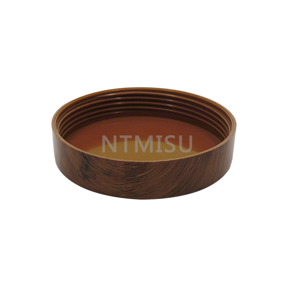 72mm Water Transfer Printing Screw Top Cap for Cosmetic Packing