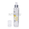 24 410 silver aluminum cream pump treatment pump with bright silver line