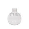 100ml Spherical Bottle Baking Soda Toothpaste Bottle Plastic Light Bulb Bottle