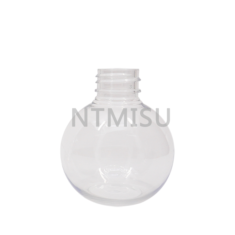100ml Spherical Bottle Baking Soda Toothpaste Bottle Plastic Light Bulb Bottle