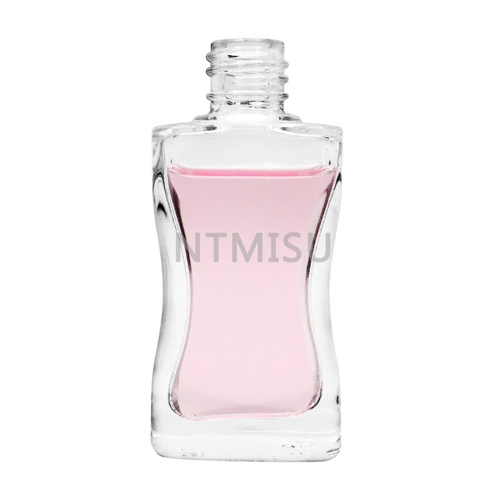 Wholesale 25ml Transparent Square Glass Bottle