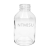 Wholesale Luxury Clear 100ml Empty Round Transparent Perfume Glass Bottle