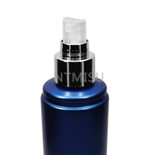 Hot selling 20/410 shiny sliver plastic fine mist spray with half cover