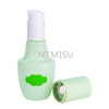 45ml Thin Tall Green Cosmetic Cream Glass Bottle