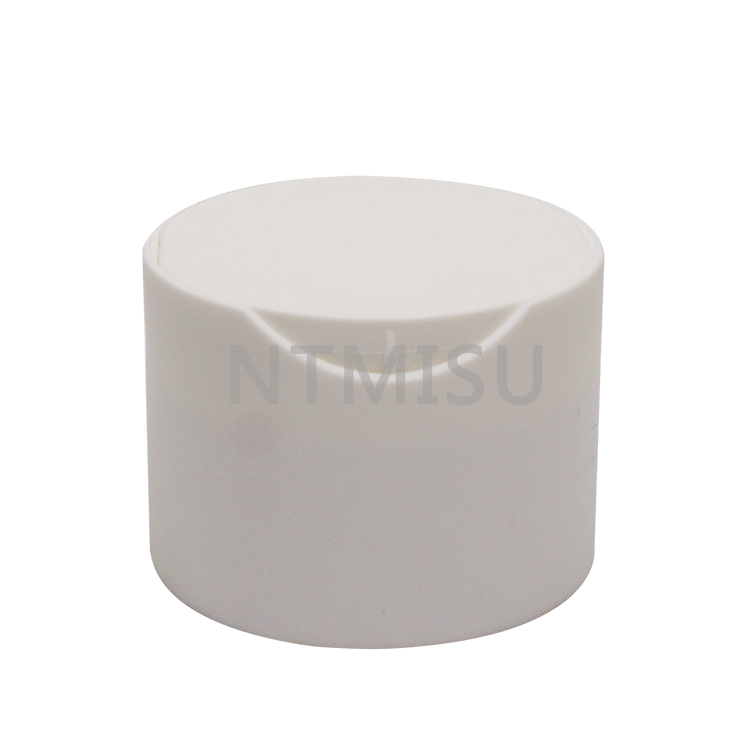 28 410 White Pp Non Spill Bottle Double Wall Caps for Cosmetic