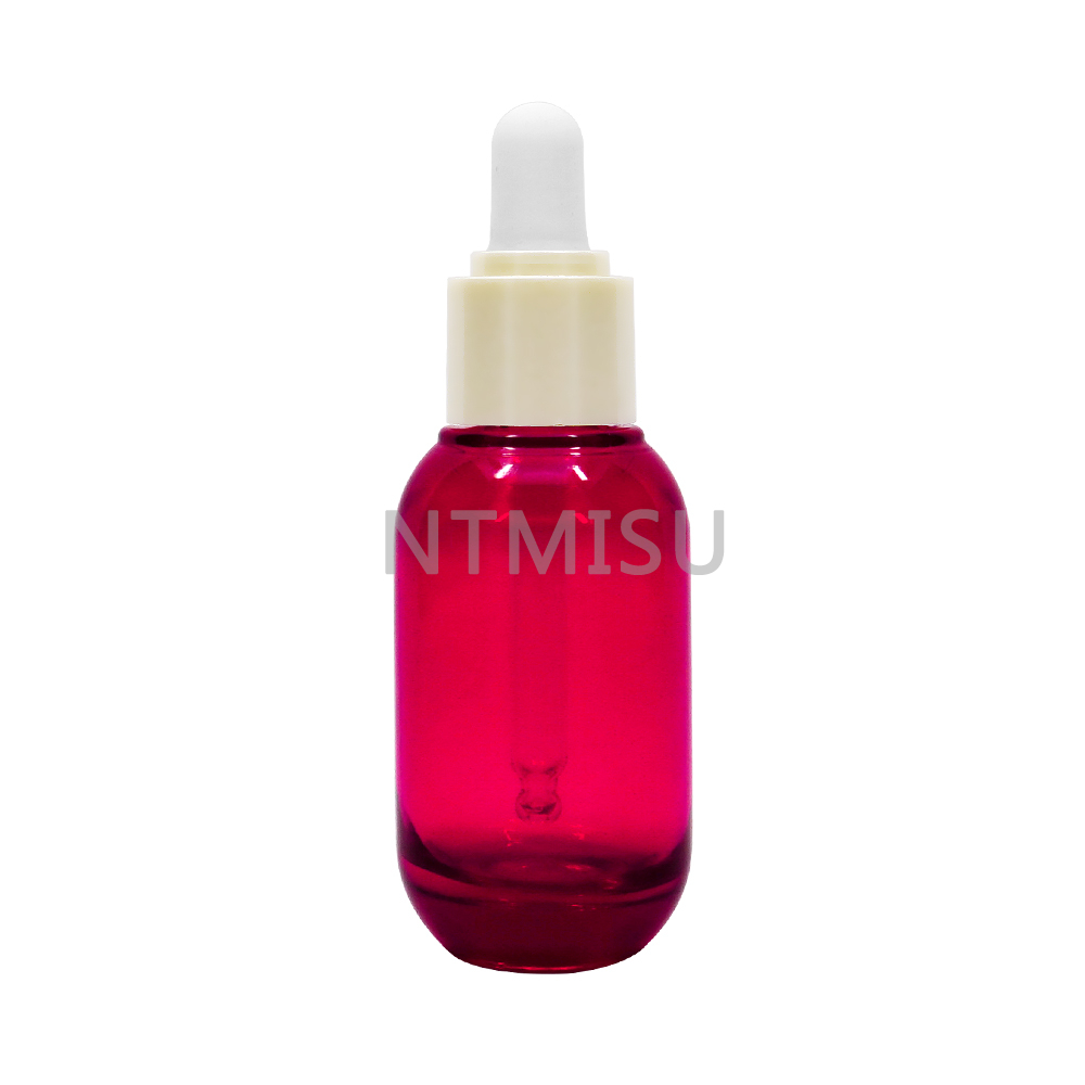PETG Fake Glass Bottle with Dropper for Cosmetics Packaging