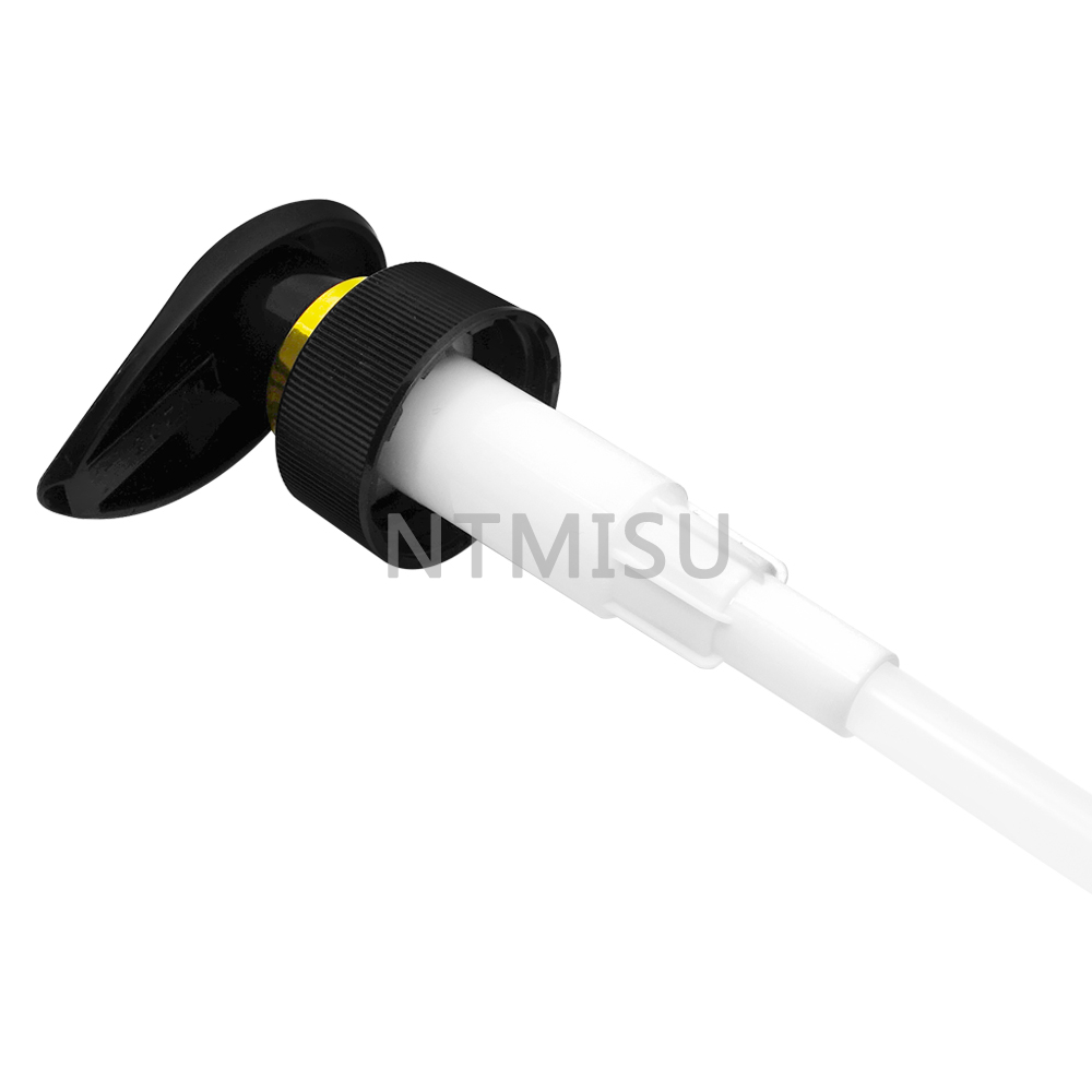 500ml PET Transparent Plastic Bottle with 32 400 Lotion Pump