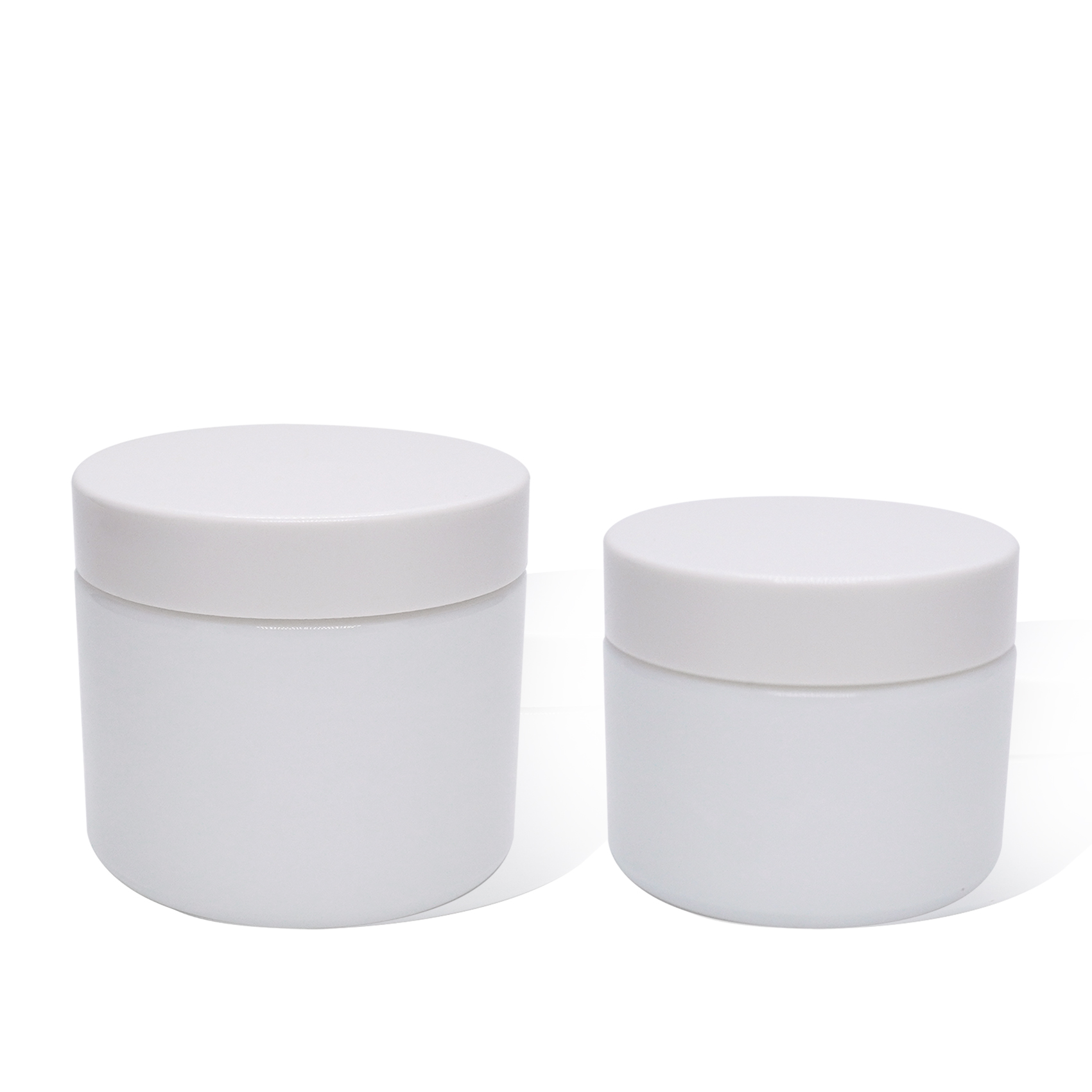 50g 100g White Porcelain Cosmetic Bottle Cream Bottle