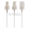 Custom Color 24 400 Pure White Frosted Cream Pump with Over Cap for Essential Oil