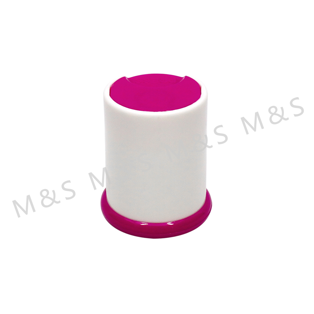 24mm New Design Red And White Disc Top Cap for Bottle