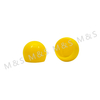 18mm New Product Plastic Yellow Round Cap Plastic Cover