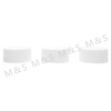 32mm White Plastic Threaded Top Cap