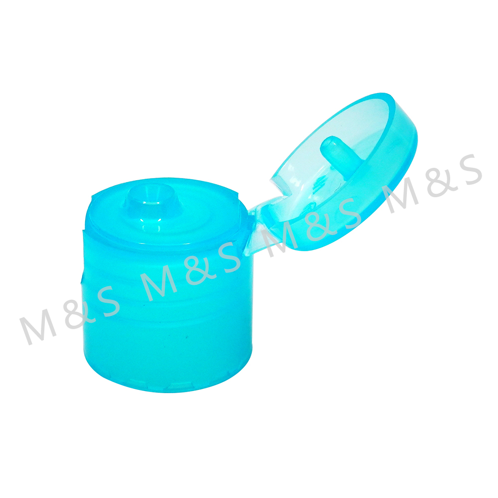 20 410 Blue Flip Top Cap Lids for Cosmetic Bottle