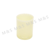 24mm Yellow Plastic Smooth Round Screw Flip Top Cap