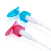 28 410 Transparent Colourful Lotion Pump with Up And Down Lock