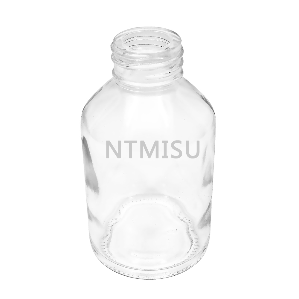 Luxury Clear 100ml Empty Round Perfume Glass Bottle