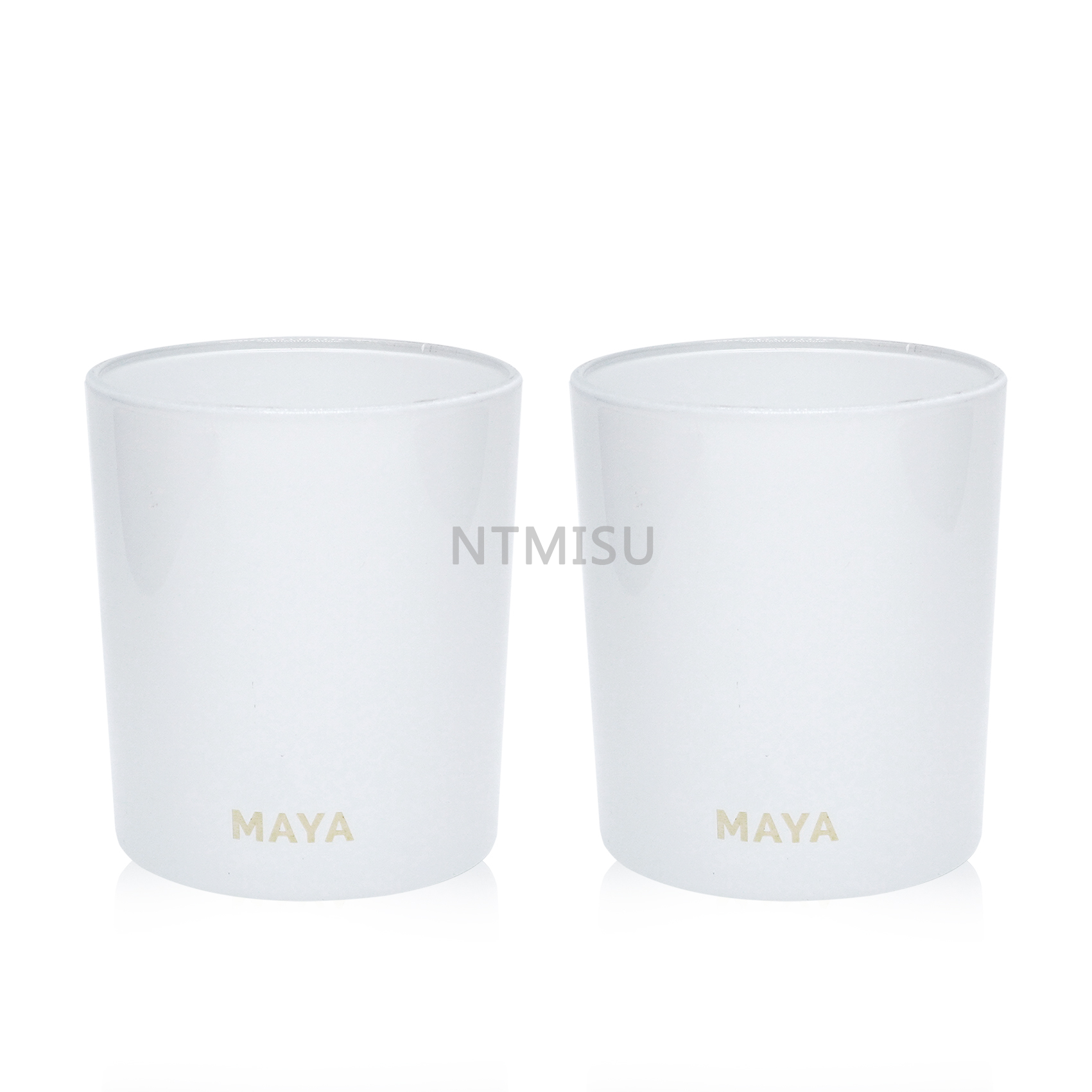 Wide Mouth Empty Candle Container Glass Jar Scented Candle for Home Decor Wedding