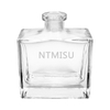 Wholesale 200ml Square large capacity glass container for perfume