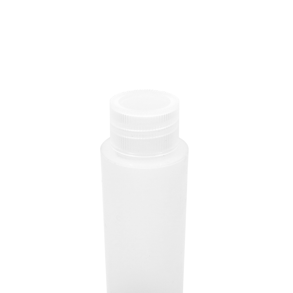 24 410 Transparent Plastic Ribbed Screw Top Cap for Bottle