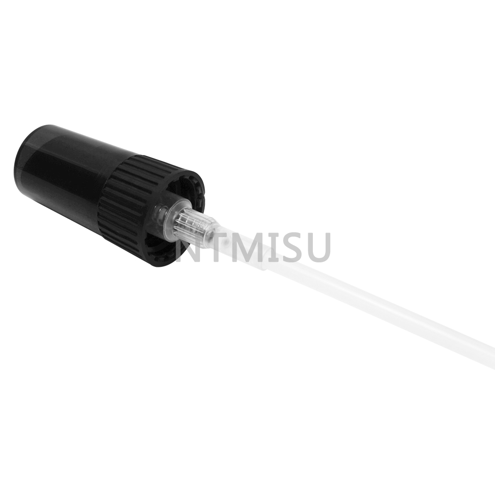 18 410 Black Treatment Pump for Cosmetic Packing