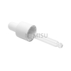 13mm White Plastic Dropper For Glass Bottle