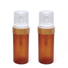 120ml Frosted Amber Plastic Foam Bottle