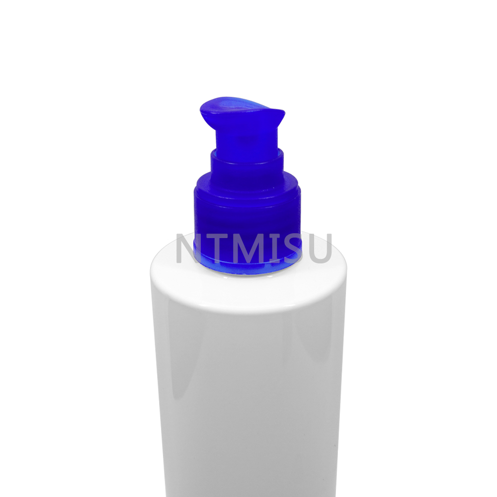 24 410 Blue Cream Pump for Cosmetic Packing