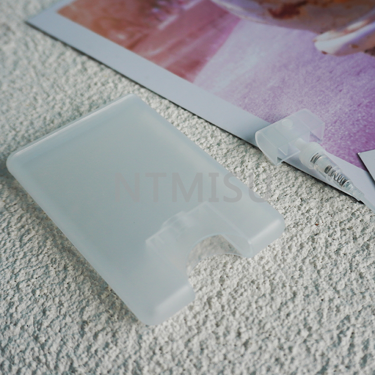 20ml Transparent Card Perfume Sprayer for Washing