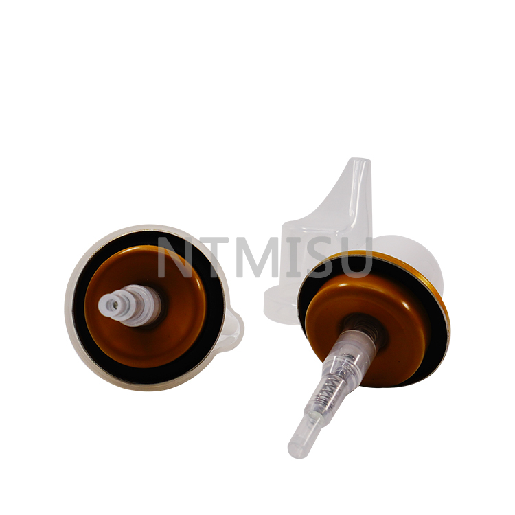 New Type Nosal Sprayer with Transparent Cover Aluminum Screw Closure