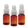 20 410 30ml amber plastic bottle dropper bottle with full closure cover