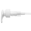 32 410 White Ribbed Plastic Soap Pump for Cosmetic Bottle