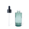 100ml Green Cylinder Glass Bottle with Dropper