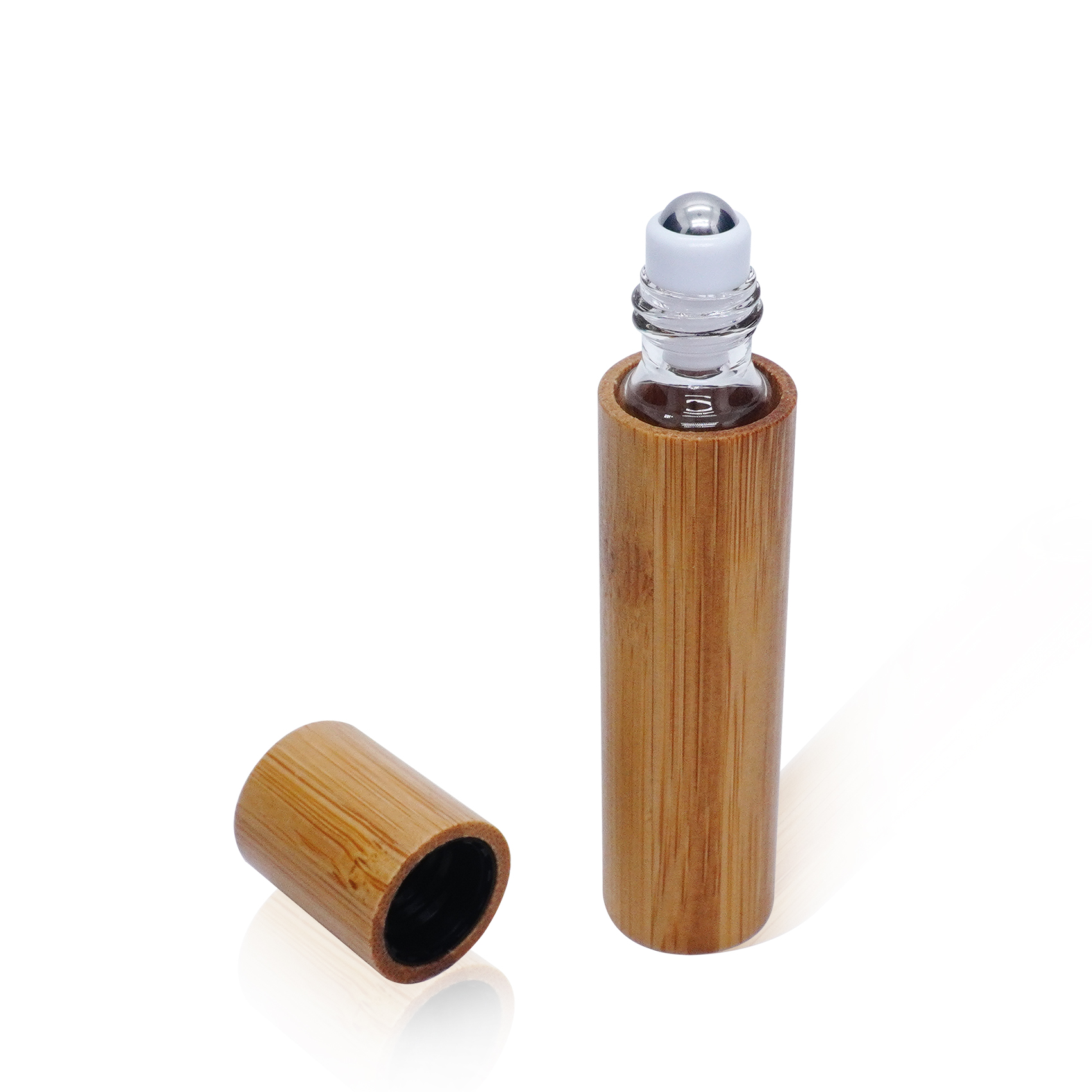 10ml High Quality Bamboo Roll on Bottle for Cosmetic