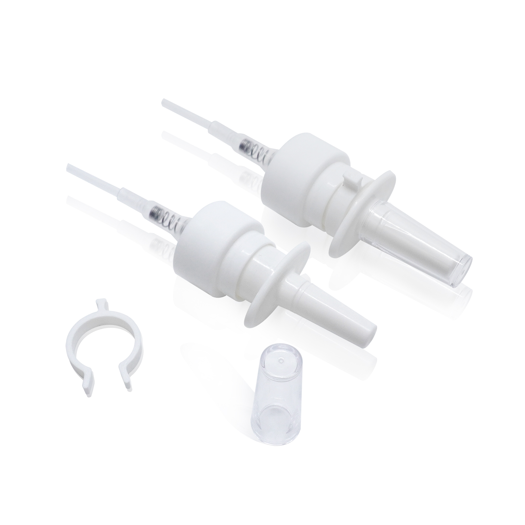 20 400 White Nasal Spray with Bottle