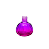 15ml Hanging Car Purple Glass Perfume Bottle with Wooden Cap